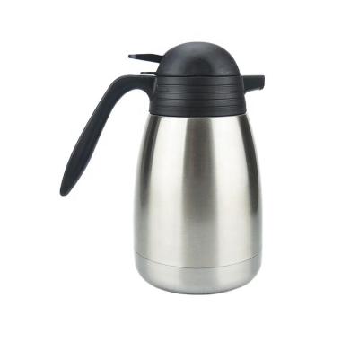 China PORTABLE Stainless Steel Vacuum Coffee Thermos Pot Mug For Camping Carafe Outdoor Thermal Teapot Use Water Kettle for sale