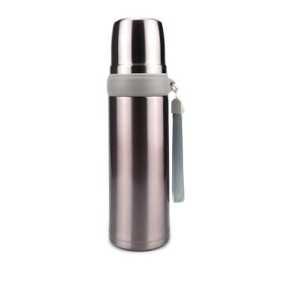 China Sustainable Reusable Stainless Steel Self Cleaning Water Bottle Special Bamboo for sale