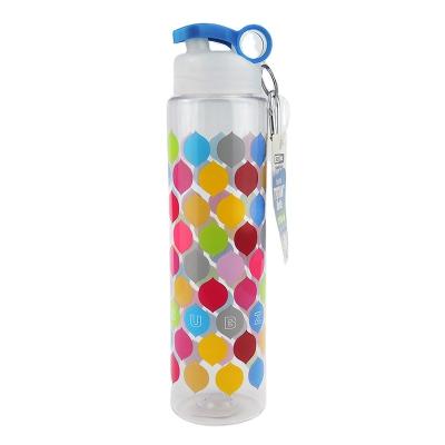 China Sustainable Fruit Water Bottle White Island Tritan Love 700ml Plastic Bottle For Juice for sale