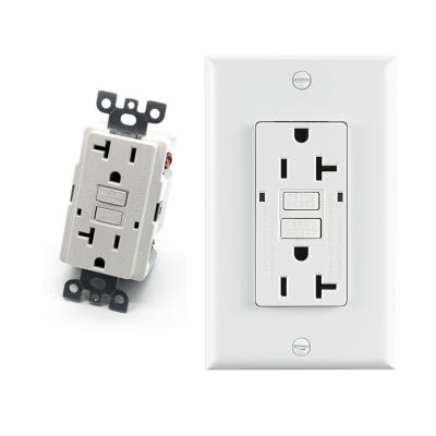 China Wholesale Self-test gfci outlet GFCI duplex receptacle TS20a125V for America for sale