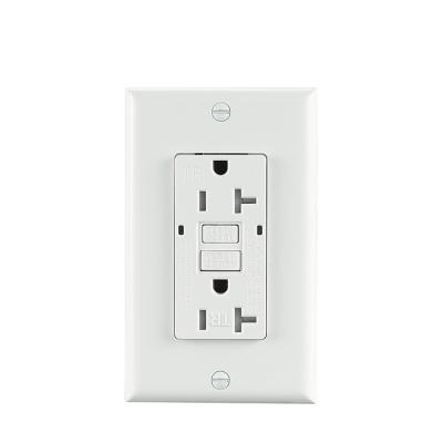 China American GFCI TR socket 15A 125V 60HZ durable wall outlet gfci receptacle breaker for sale