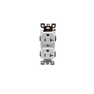 China 20A 125V USA Receptacle Duplex GFCI Wall Outlet Residential/General Purpose Universal Electrical Outlet for sale