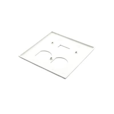 China Touch Screen Light Wall Switch Manufacturers Supply American Standard 3 PC Screws Duplex 2-Gang Wall Plate For Switch Receptacle for sale