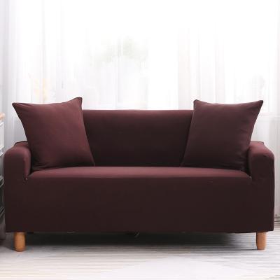 China Modern All Inclusive Solid Stretch Sofa Covers Sofa Cover 3 Seater for sale