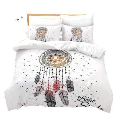 China Hot 3d Style Nondisposable Children's Bedding Set Home Textile Bedding Set Three Piece Bed Liners Quilting Cover for sale