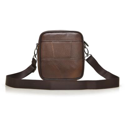 China 2021 New Fashionable Leather Men's Daily Casual Messenger Bag Shoulder Bag for sale