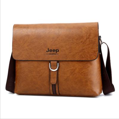 China Wholesale Tide Leather Single Shoulder Men's Daily Factory PU Bag Business Briefcase for sale