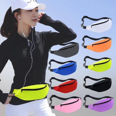 China Custom Logo Water Proof Waist Bag Sports Running Waterproof Waist Bag Sling Cross - Body Custom Fanny Pack for sale