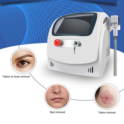 China Pigment removal hottest sale! ! ! Q switch ND yag laser 1064nm 585nm 650nm 532nm wavelength laser machine for hollywood peeling for sale