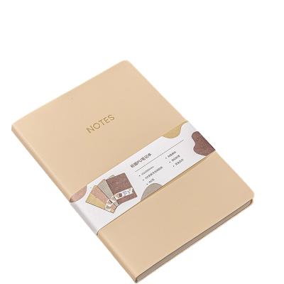 China PU Printed Custom Different Color Binding Perfect A5 Leather Notebook for sale