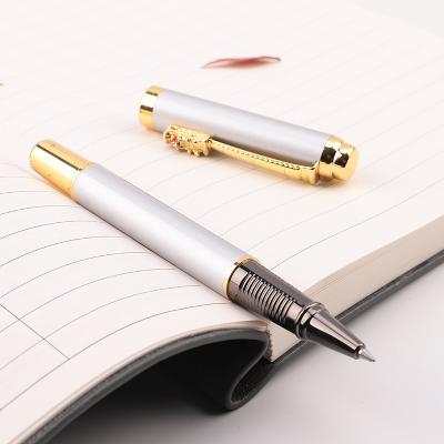 China Office School Gel Ink Pens Leading Creative Pen With Metal Head Pen Advertising Gift Signing Business Pen for sale