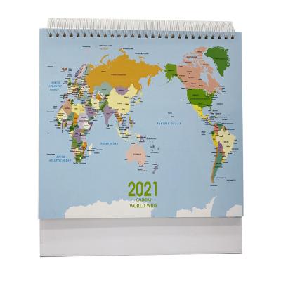 China 100% Eco-friendly Promotional 2022 Calendar OEM Table Desk Calendar Box Advent Calendar Custom Cheap Wines for sale