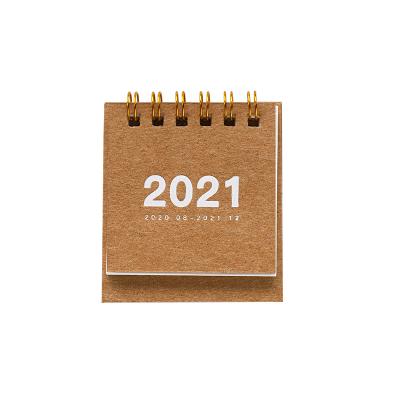 China 100% Eco-friendly Hot-selling 2022 Calendar Paper Advent Calendar OEM Mini Cute Cheap Table Desk for sale