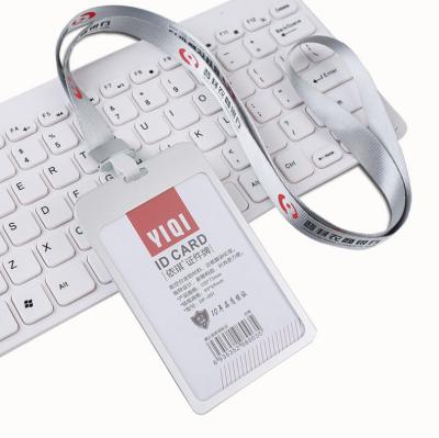 China Eco-freindly Hot Sale High Quality Wholesale Metal Safe Card Holder Work Card Holder Aluminum ID Card for sale