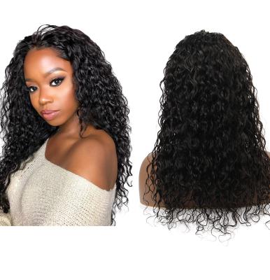 China Water Wave Customized Transparent Lace Front Wig, Hd Grade 10a Brazilian 13x4 Lace Frontal, Lace Front Human Hair Wig for sale