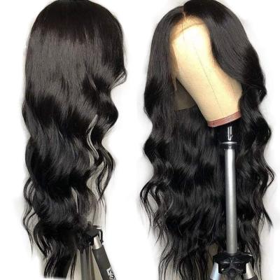 China Wholesale Malaysian Silky Straight Wave Lace Frontal Wigs For Color Women Hair 13*4 Cuticle Aligned Swiss Lace Wigs for sale