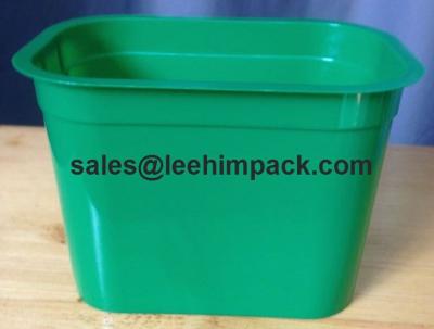 China Plastic 800ml rectangular tubes for dairy, food, snack, daily life for sale