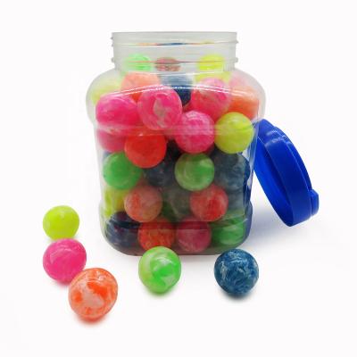 China Sports Toy Manufacturers Mix Color And Type Bounc Jump Ball Bouncing Ball Rubber Ball For Vending Machine for sale