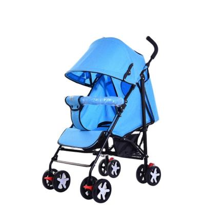 China Safe High Landscape Four-Wheel Shock Absorption Foldable And Convenient Travel Multifunctional 3 In 1 Baby Stroller for sale