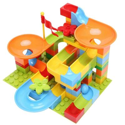 China Multifunctional Creative Educational Building Toy DIY Learning Game Assemble Building Blocks Table Toy Set With Storage Boxes For Children for sale