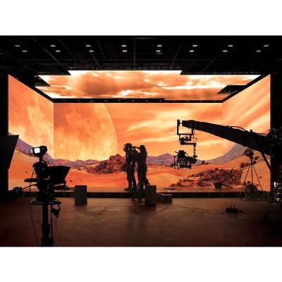 China Indoor Immersive 3d Led Display Wall Stage Vfx 3d Vr Xr Studio Led Immersive Display Solution for sale