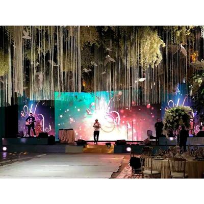 China Light Public Church Backdrops LED Video Wall Panel P3.91 HD Indoor LED Display Indoor Source for sale