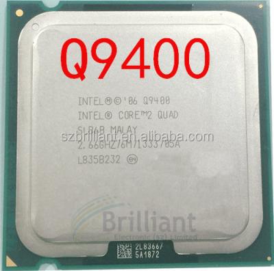 China Intel Q9400 CPU Cor2 Quad Desktop Processor (6M Cache, 2.66 GHz, 1333 MHz FSB) for sale