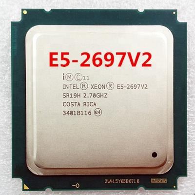 China Original Official Version E5-2697 V2 12-CORES 2.7GHZ 30MB FCLGA-2011 22NM 130W E5 2697V2 Intel Xeon Server CPU E5 2697 V2 for sale