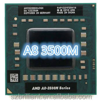 China LAPTOP AMD Quad-Core A8-3500M 1.5Ghz/4M Socket FS1 A8 3500M AM3500DDX43GX A8-Series Notebook APU Notebooks for sale