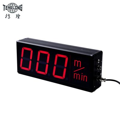 China Factory Hot Sales 4 Inch LED Display Counting Tachometer Digital RPM Meter For Engine Rotate Speed for sale