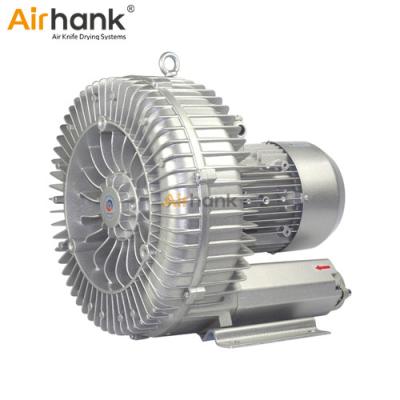 China Industrial Blower 4.0KW / 5.5HP High Suction Ring Side Channel Air Vacuum Turbine for sale