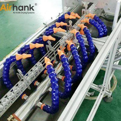 China Drying and clearning air curtain nozzle blower 360degree drying and cleaning with side channel blower for sale