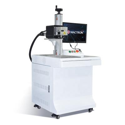 China 3D 50W 3D Fiber Laser Metal Engraving Marking Machine On Curve Metal for sale