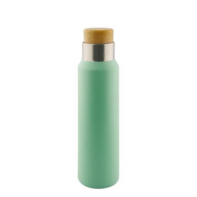 China New Sustainable Style 480ml Double Wall Stainless Steel Vacuum Insulated Water Bottle With Threaded Lid for sale