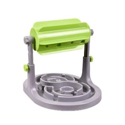 China Wholesale Viable Spot Drum Adjustable Pet Feeder Puzzle Training Interactive Pet Feeder for sale