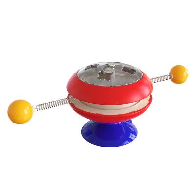 China Best Viable Selling Top Training Pet Cat Toy Puzzle Windmill Spinning Top Toy for sale