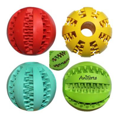 China Best Viable Selling Hot Selling Molar Ball Interactive Rubber Pet Toy Durable Dog Chewing Pet Toy for sale