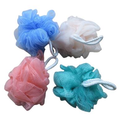 China EXFOLIATE nylon exfoliating bath sponge bath puff shower puff for sale