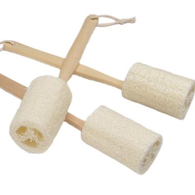 China All Natural Natural Loofah Body Brush Exfoliating Body Brush Loofah Bath Brush for sale