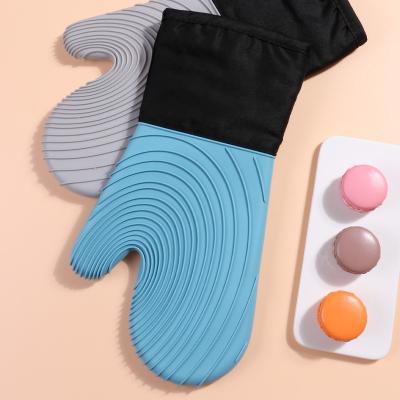 China Silicone Oven Gloves Kitchen Baking Gloves Cooking Glove Silicone Oven Gloves for sale