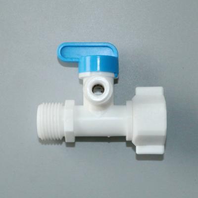 China General Plastic Valve Push Fit Water Connection Fittings Squeeze Hose Connector Valve For Water Filter for sale