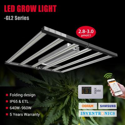 China Seed Starting Bar 8 720w Foldable Led Growing Light Full Spectrum High Quality Led Growing Light for sale