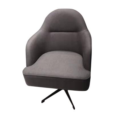 China Nordic Living Room Adjustable Luxury Designer Furniture Comfortable Swivel Leisure Chair (The Other) Leather Chair for sale