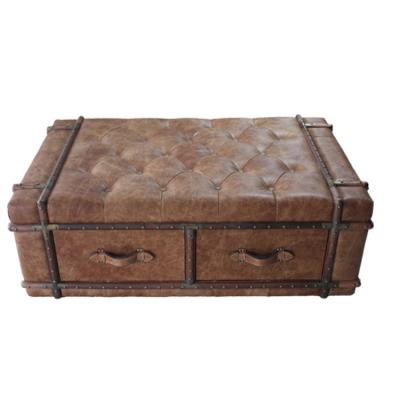 China (Other)Adjustable Unique Dining Trunk Side Storage Table Coffee Table With Drawer for sale