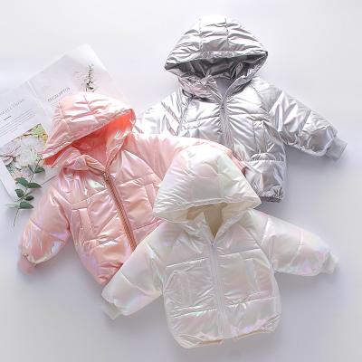 China 2022 Latest New Anti-wrinkle Design Toddler Baby Autumn Winter Boys Girls In Long Thickening Cotton-padded Jacket And Coats for sale