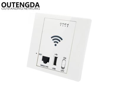 Cina Punto di accesso del supporto della parete del porto di lan delle decorazioni interne RJ45 con l'interruttore on-off di Wi-Fi in vendita