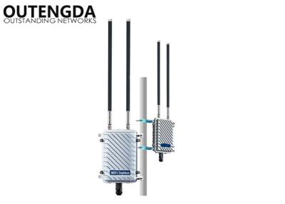 China Ponto de acesso exterior de IP67 WiFi, prolongamento sem fio de 600mbps Wifi para a construção da rede à venda