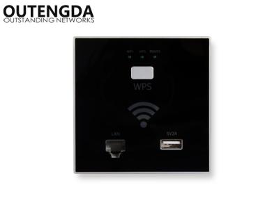 China 64MB SDram WiFi 802.11 N Access Point with Black Front Cover and PMMA Material for sale