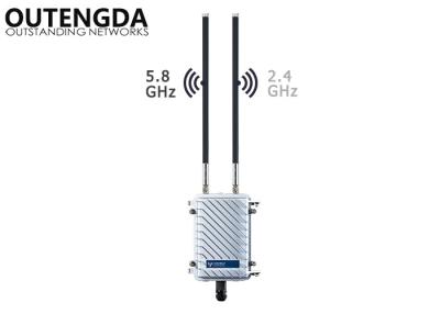 China Outdoor Dual Band Enterprise Wireless Access Point with POE WAN Ethernet Ports for sale