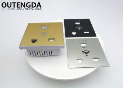 Cina router dell'interno della radio di AP della In-parete del punto di accesso wireless RJ45 del piatto di parete 300Mbps in vendita